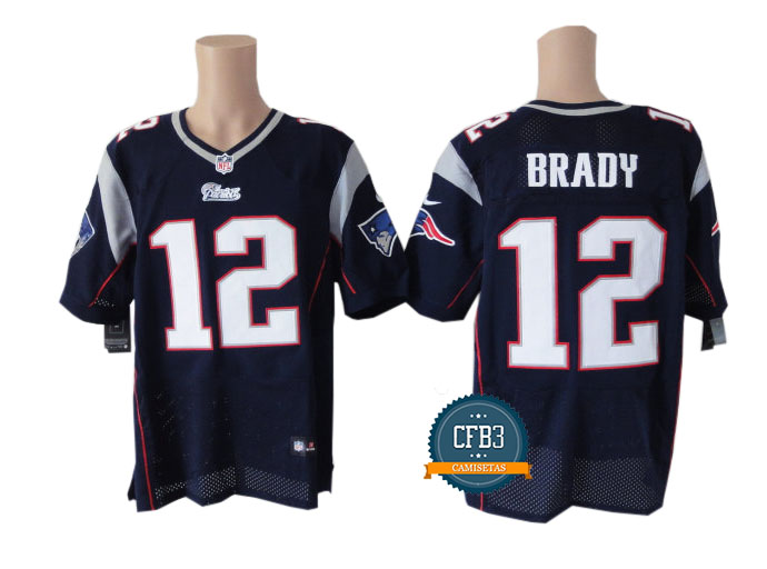 Tom Brady, New England Patriots - Navy Blue - Cliquez sur l'image pour la fermer